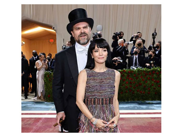 David Harbour, Lily Allen (Photo/Instagram/@lametgala)