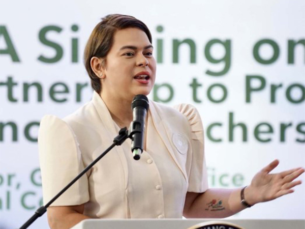 Philippines Vice President Sara Duterte (File Image) (Photo Credit: X/@indaysara)