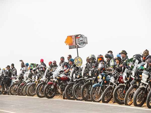 Visuals from the BOBMC motorcycling event (Photo/ANI) 