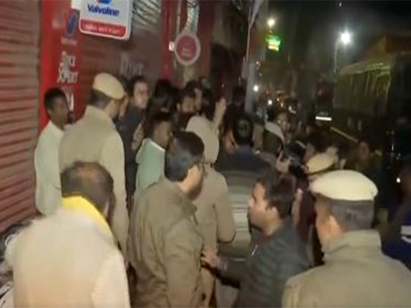 Visual from Delhi's Sangam Vihar (Photo/ANI)