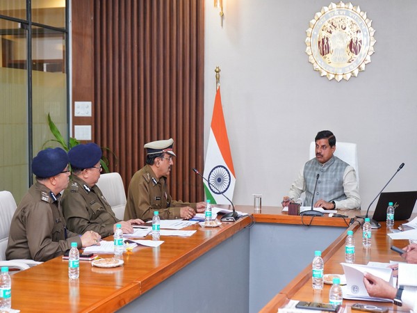 MP CM Mohan Yadav chairing the review meeting (Photo / X  @CMMadhyaPradesh)