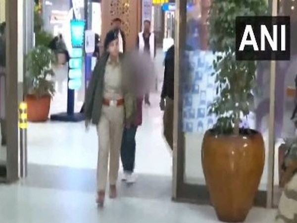 Deported Indian citizens arrive in Ahmedabad after alleged illegal migration to US (Photo/ANI)