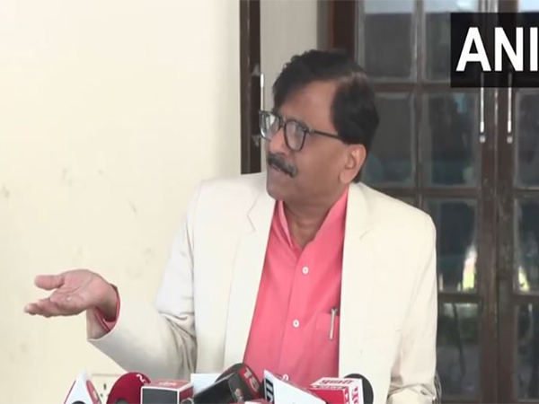 hiv Sena (UBT) leader Sanjay Raut speaks on Delhi's exit polls ahead of results (Photo/ANI)