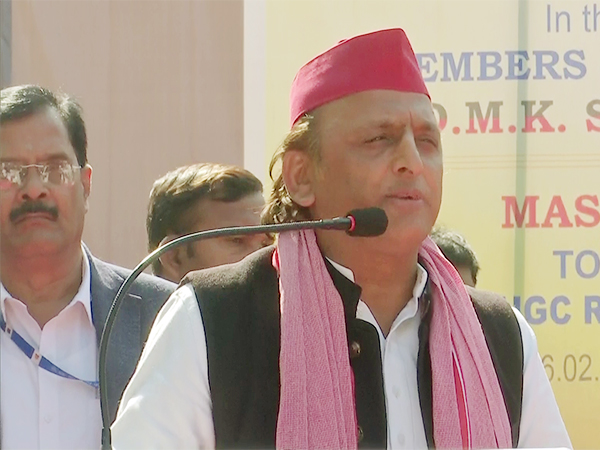 Samajwadi Party Chief Akhilesh Yadav (Photo/ANI)