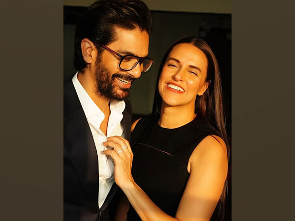 Neha Dhupia and Angad Bedi (Image source: Instagram @nehadhupia)