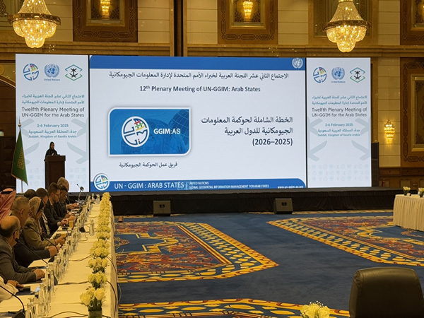 UAE participates in 12th Plenary Meeting on UN-GGIM for Arab States in Saudi Arabia (Photo/WAM)