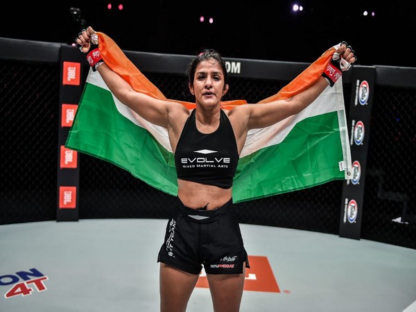 Ritu Phogat. (Photo- ONE Championship)