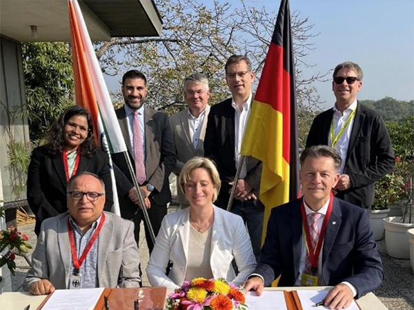 Signing of MoU between IIT Ropar and Fraunhofer IGB (Photo/Fraunhofer)