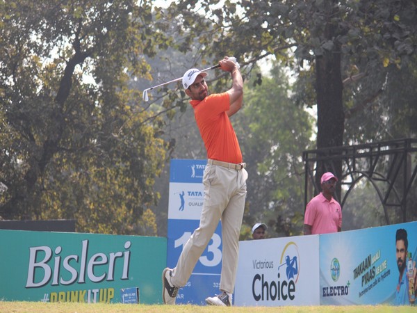 Ankur Chadha in action during round 2 of Final Stage of PGTI Qualifying School (Image: PGTI)