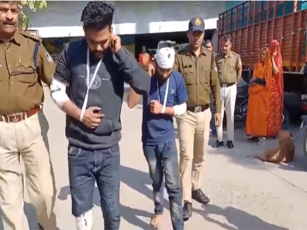 Accused in police custody (Photo/ Indore police)