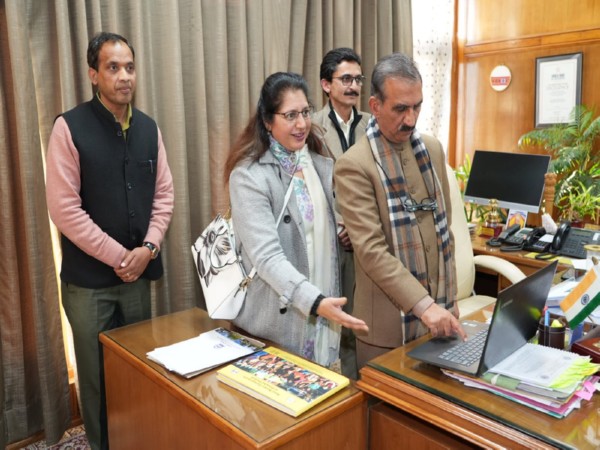 Himachal Pradesh CM Sukhvinder Singh Sukhu releases Himachal 2045 Colloquium Series (Photo/Himachal Govt)