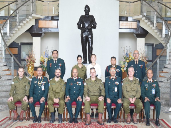 13th round of India-Israel Staff Talks in New Delhi (Photo/ X@adgpi)