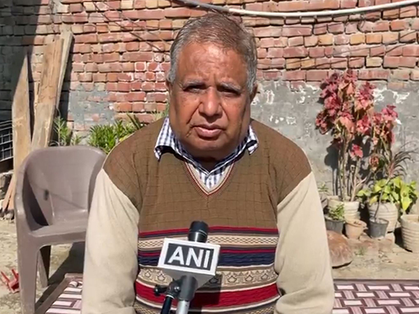 Father of a man who is one of the illegally migrated Indian citizens who have been deported by the US (Photo/ANI)