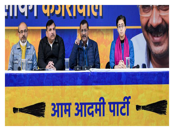 Aam Aadmi Party leaders (Photo/ANI)