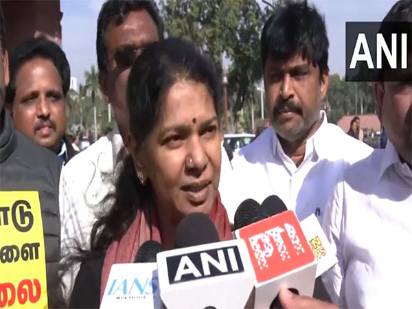DMK MP Kanimozhi (Photo/ANI)