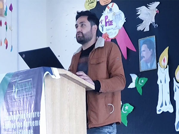 Local youth leader, Moazam Ali (Image/ANI)