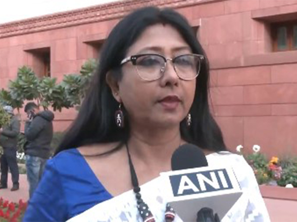  Jharkhand Mukti Morcha MP Mahua Maji  (Photo/ANI)