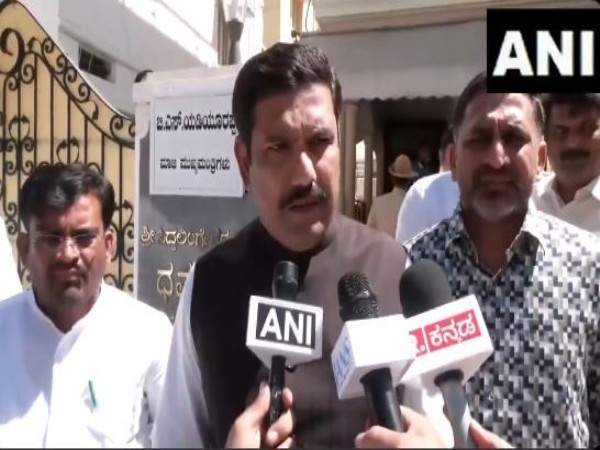 Karnataka BJP president BY Vijayendra. (Photo/ANI)