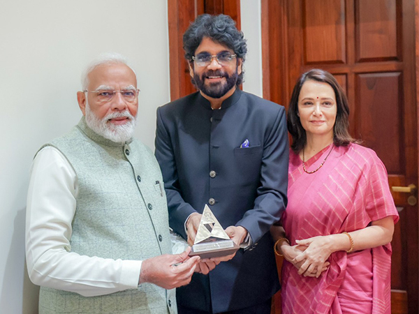 Nagarjuna meets PM Modi at Parliament House (Image source: X/@iamnagarjuna)