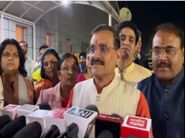 Madhya Pradesh BJP President VD Sharma (Photo/ANI)