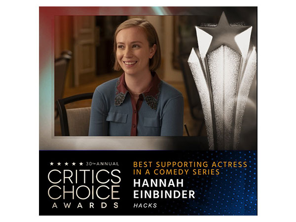 Hanna Einbinder (Image Source: X/@CriticsChoice)
