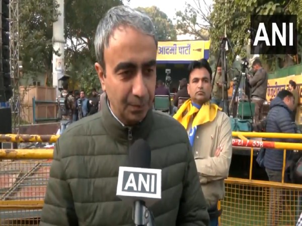 AAP leader Anurag Dhanda, (Photo/ANI)