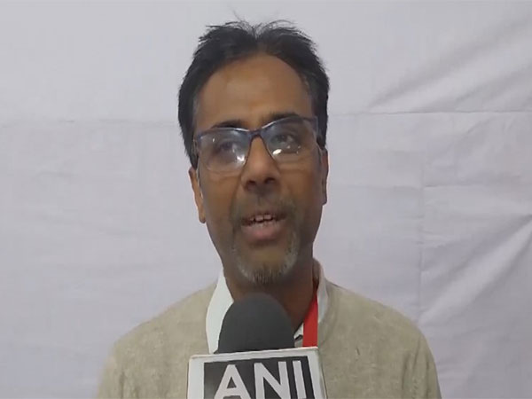 Vikas Bagga, AAP candidate from Krishna Nagar Assembly Constituency (Photo/ANI)