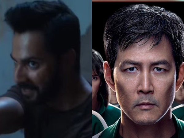 Varun Dhawan in Honey Bunny and Lee Jung-jae from Squid Games(Image Source: X/@Critics Choice)