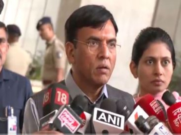 Youth Affairs and Sports Minister Mansukh Mandaviya (Image: ANI)