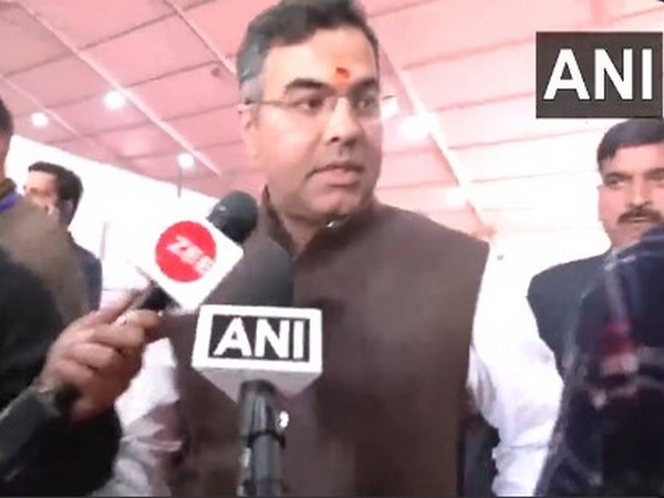 BJP candidate Parvesh Verma from New Delhi (Photo/ANI)