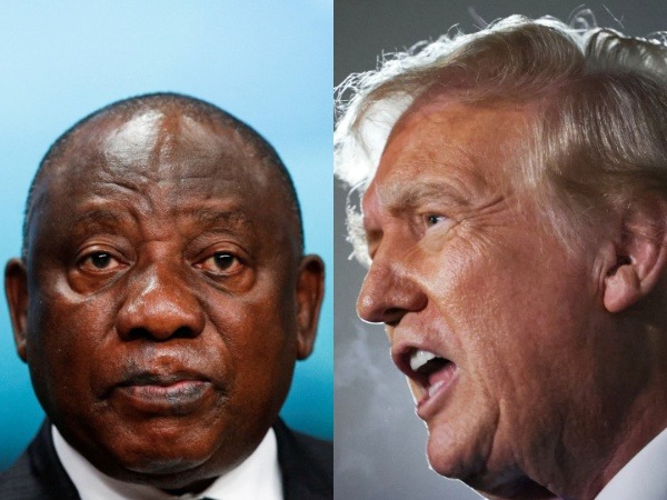 South African President Cyril Ramaphosa and US President Donald Trump (Image/Reuters)