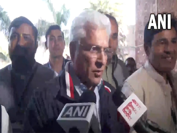 Bharatiya Janata Party winner from Bijwasan Assembly seat, Kailash Gahlot (Photo/ANI)