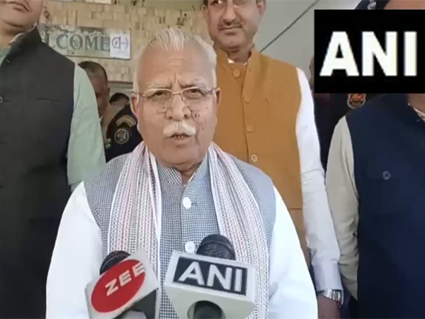 Union Minister Manohar Lal Khattar (Photo/ANI)