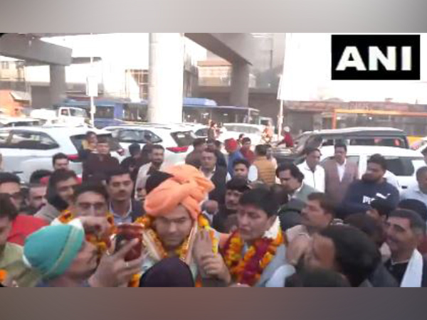 BJP's winning candidate from New Delhi, Parvesh Verma (Photo/ANI)