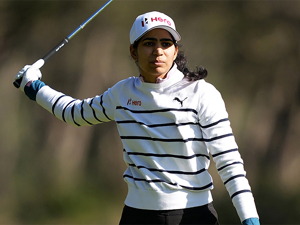 Diksha Dagar in action during second round of Lalla Meryem Cup (Image: LET)