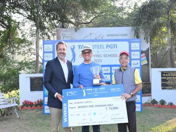 Shubham Narain win PGTI Qualifying School 2025