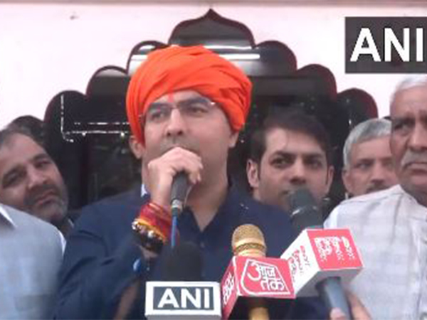 BJP's winning candidate from New Delhi, Parvesh Verma (Photo/ANI)