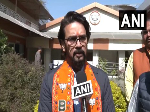 BJP MP Anurag Thakur (Photo/ANI)
