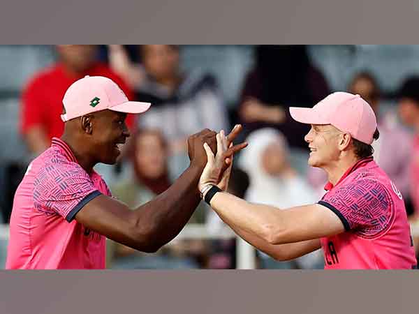 Kagiso Rabada and Corbin Bosch (Photo: ICC)