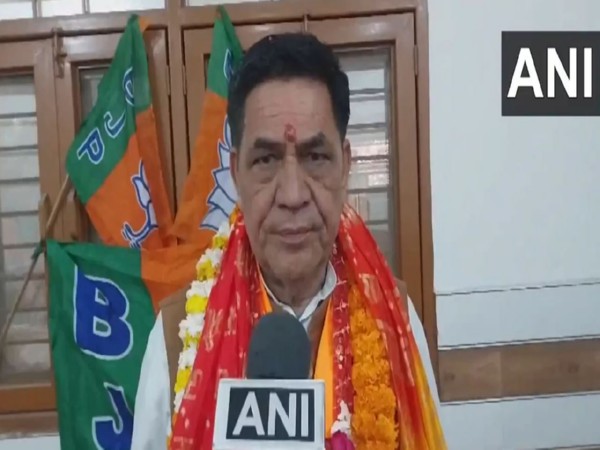 BJP candidate from Mustafabad, Mohan Singh Bisht (Photo/ANI)