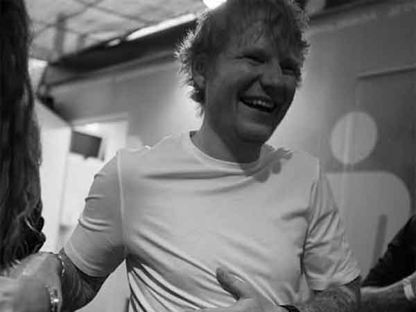  Ed Sheeran (Photo/instagram/@teddysphotos)
