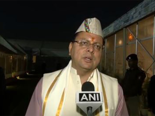 Uttarakhand Chief Minister Pushkar Singh Dhami (Photo/ANI)