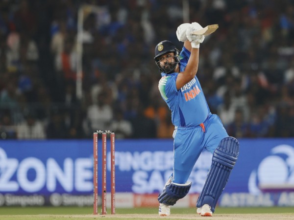 Rohit Sharma in action (Picture: X/@BCCI)
