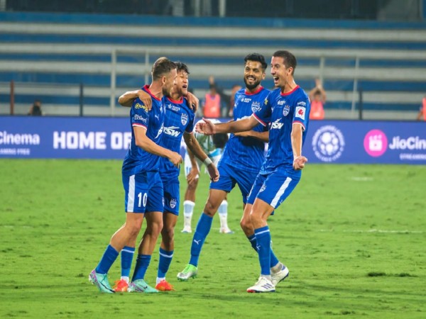 Bengaluru FC players celebrating (Photo: ISL) 