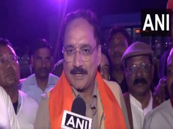  Bharatiya Janata Party (BJP)’s President Virendra Sachdeva (Photo/ANI) 