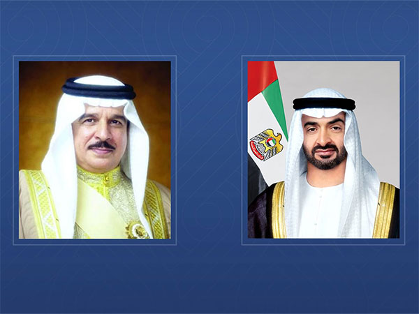UAE President visits King of Bahrain at his residence in Abu Dhabi (Image/WAM)