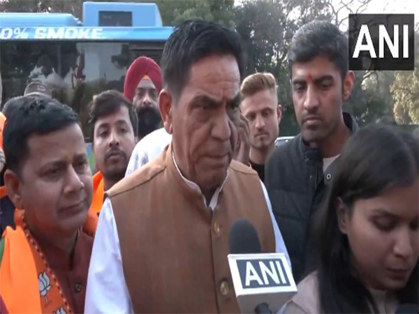 Mohan Singh Bisht, BJP's winning candidate from Mustafabad (Photo/ANI)