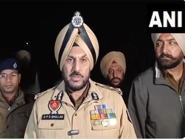 Amritsar Police Commissioner Gurpreet Singh Bhullar. (Photo/ANI)