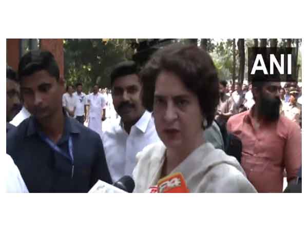 Congress MP Priyanka Gandhi Vadra (Photo/ANI)