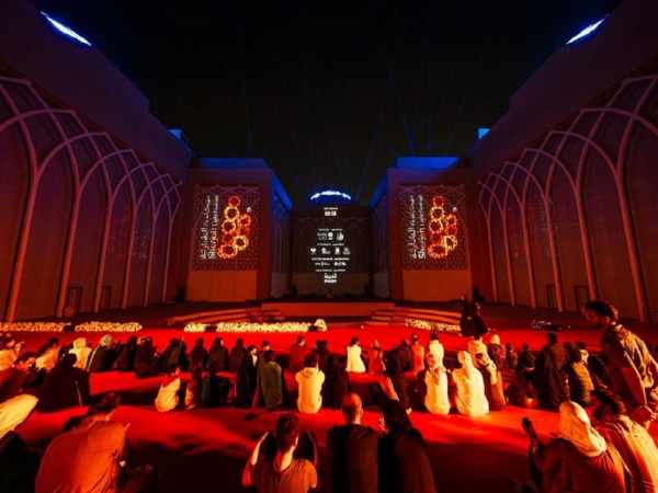 Sharjah Innovation Park advances future of smart lighting technologies at Sharjah Light Festival (Photo/WAM)